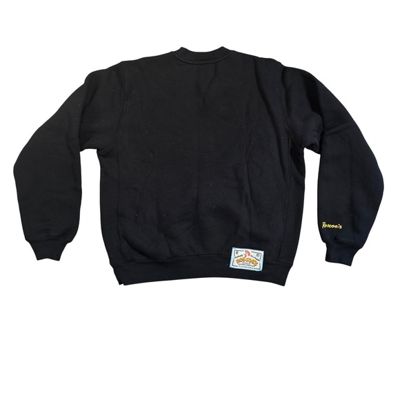 Madhappy Roscoes House of Chicken Waffles Black Sweatshirt Size S Made in USA - Picture 2 of 10